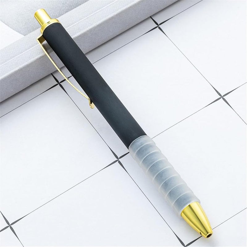 6 Pack Retractable Ballpoint Pens 1.0mm Fine Point Smooth Writing For School Office Supplies Color D - Image 5